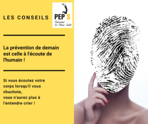 Personnaliser la prévention infographie La Minute PEP'S