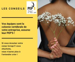 Santé salarié colonne vertébrale entreprise