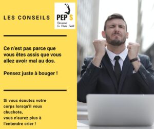 La position assise n'est pas plus à risque de lombalgie. La solution est de trouver son équilibre et de bouger