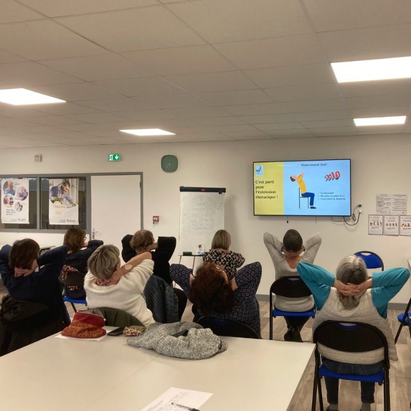 Illustration de la vulgarisation comme outil de prévention des TMS