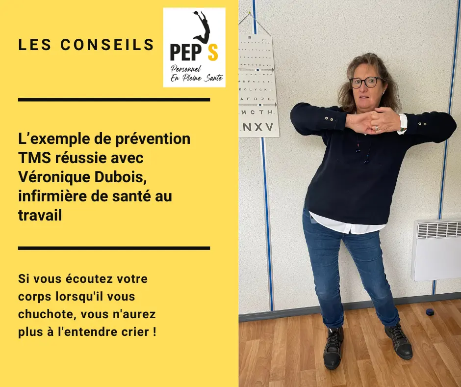 exemple de prevention tms entreprise reussie avec SWM international